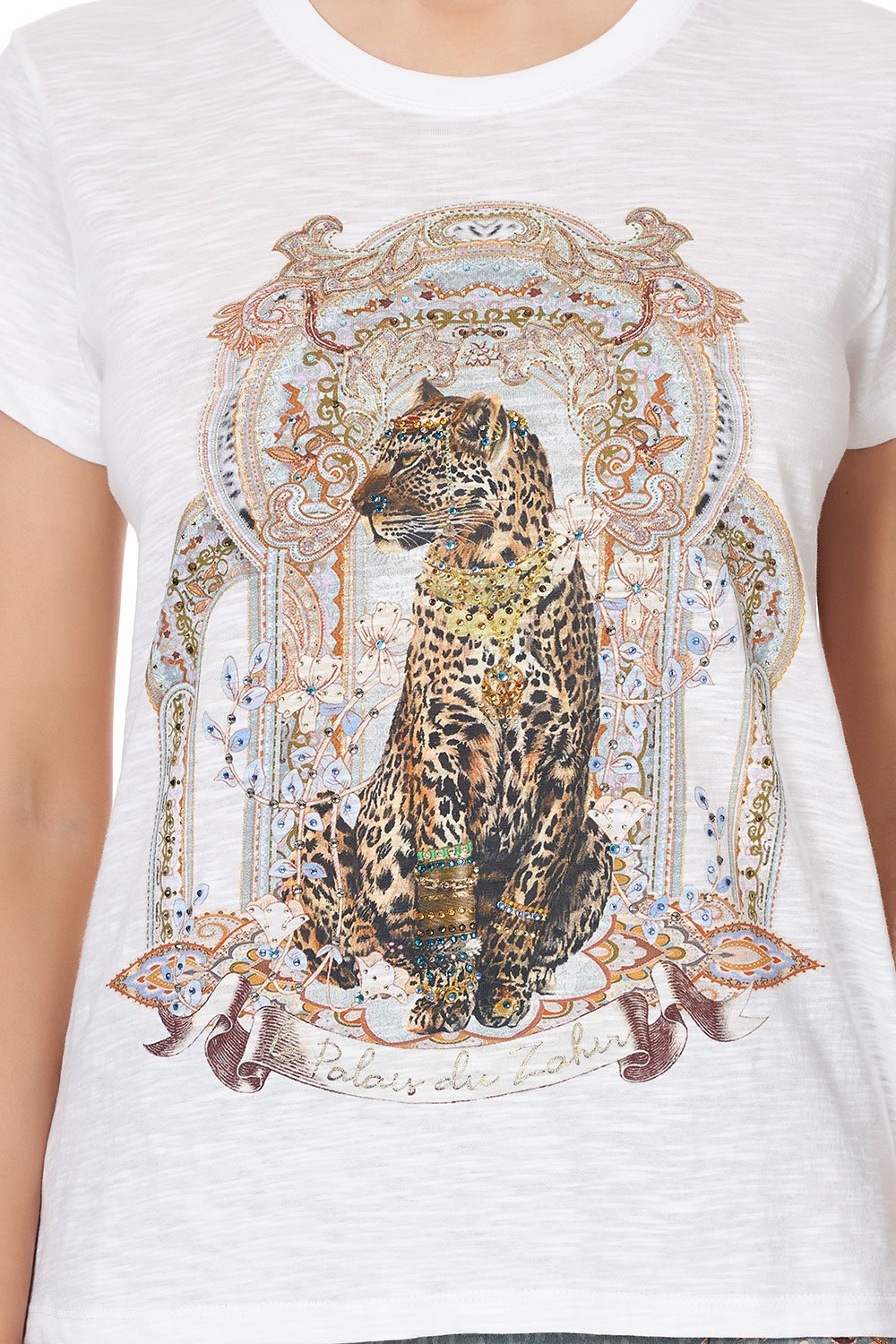 SLIM FIT  ROUND NECK T-SHIRT LE PALAIS DU ZAHIR