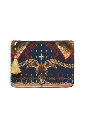 CAMILLA SMALL CANVAS CLUTCH THIS CHARMING WOMAN