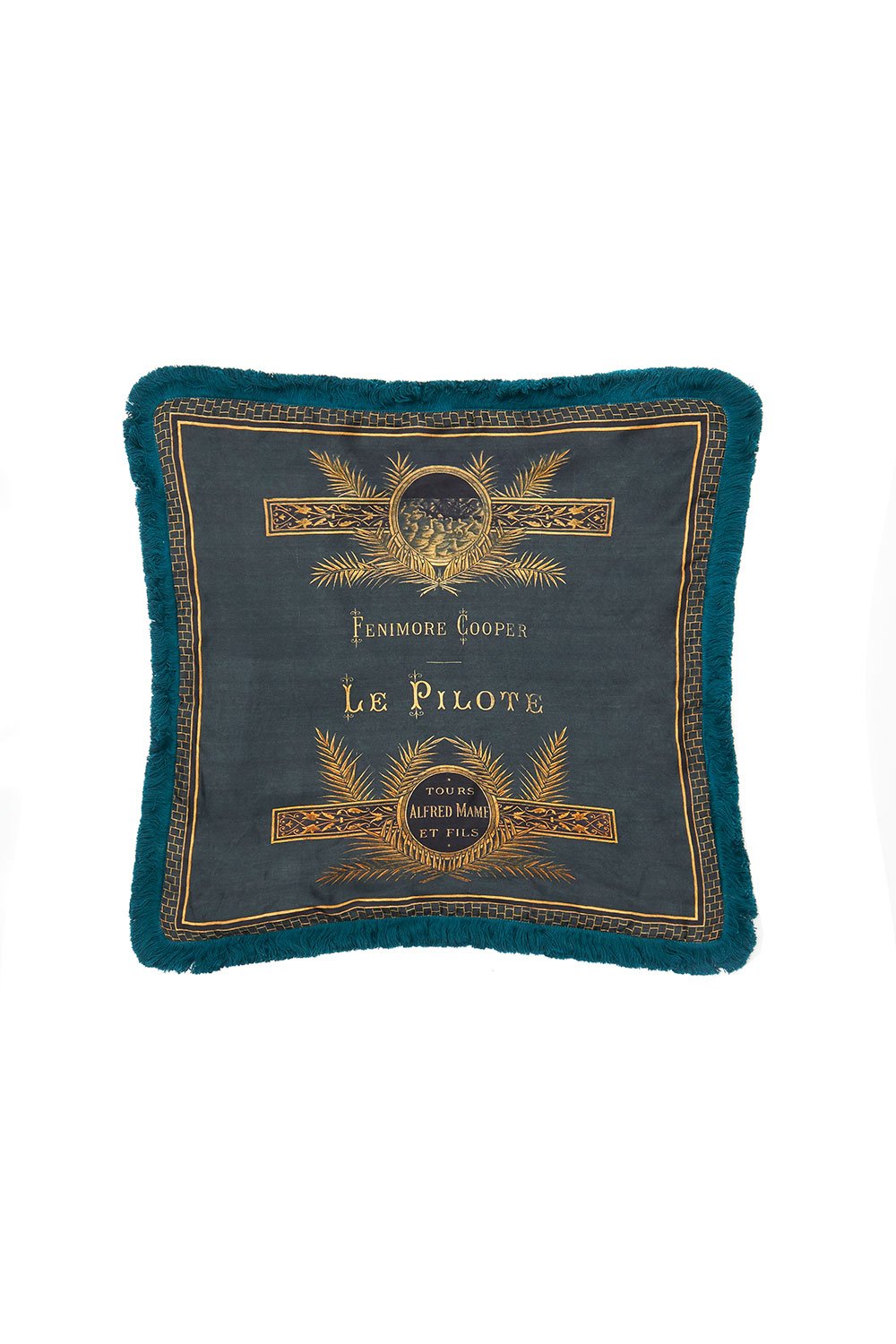 SMALL SQUARE CUSHION HOTEL BOHEME