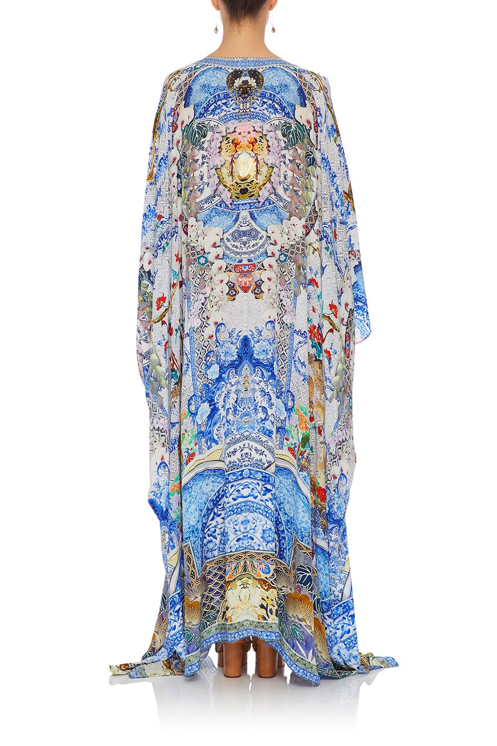 CAMILLA SPLIT FRONT AND SLEEVE KAFTAN GEISHA GATEWAYS