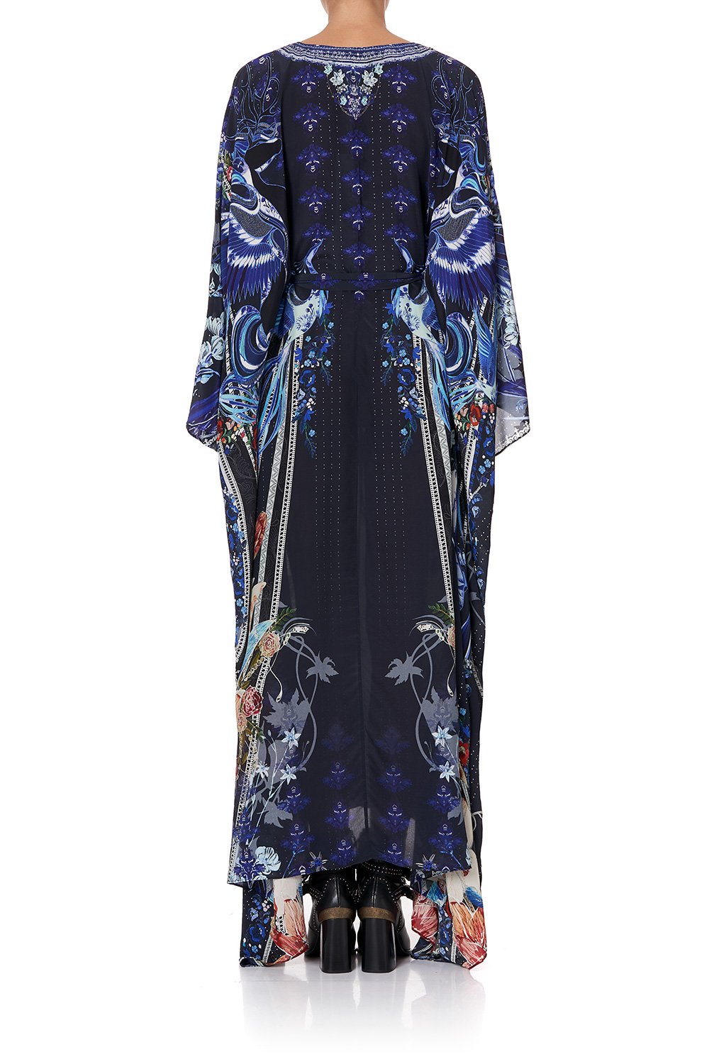 SPLIT HEM LACE UP KAFTAN MARE MYSTIQUE