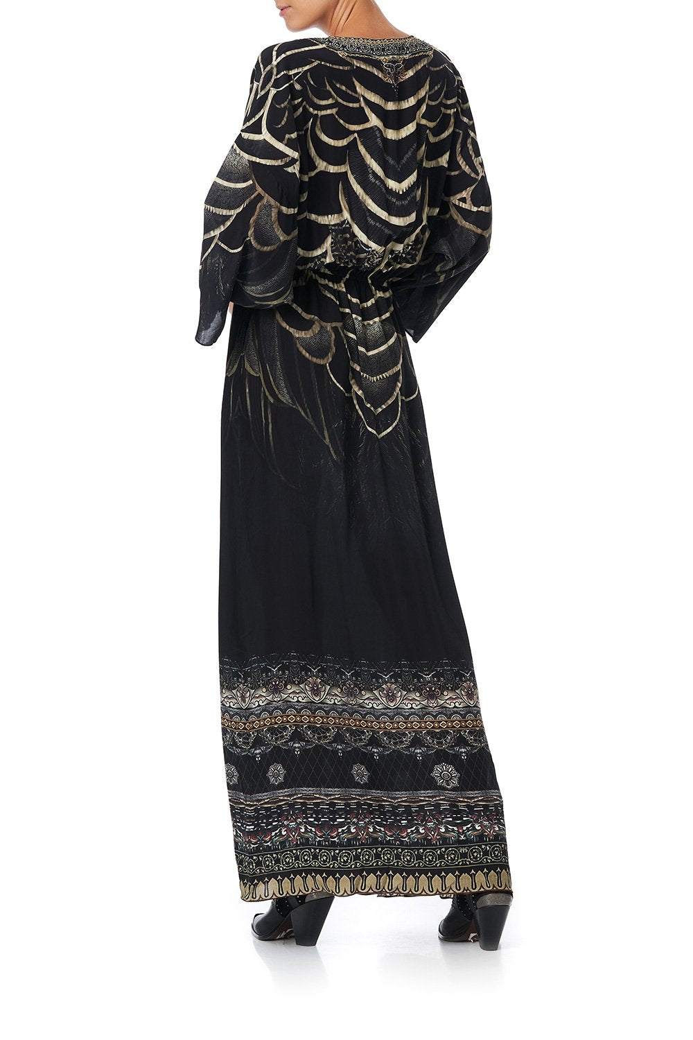 SPLIT POCKET DRESS UNDER A FULL MOON