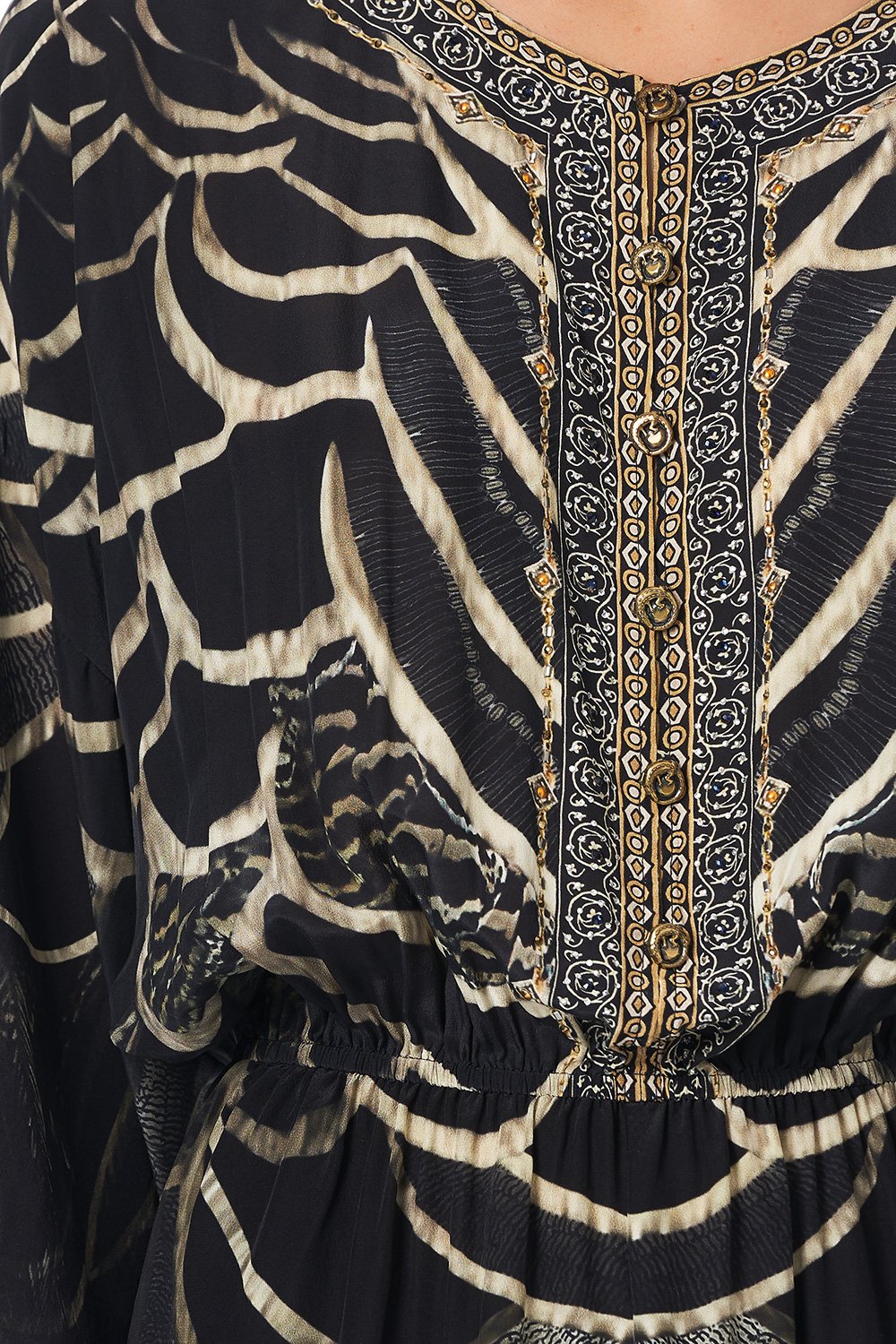 SPLIT POCKET DRESS UNDER A FULL MOON