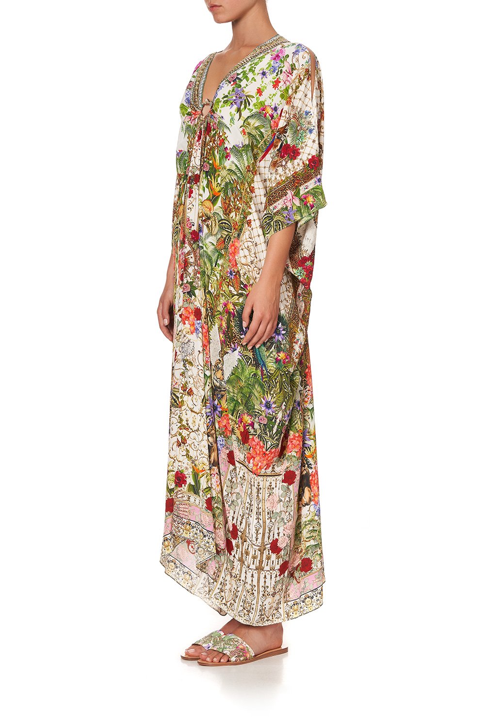 SPLIT SLEEVE KAFTAN WITH HARDWARE FAIR VERONA