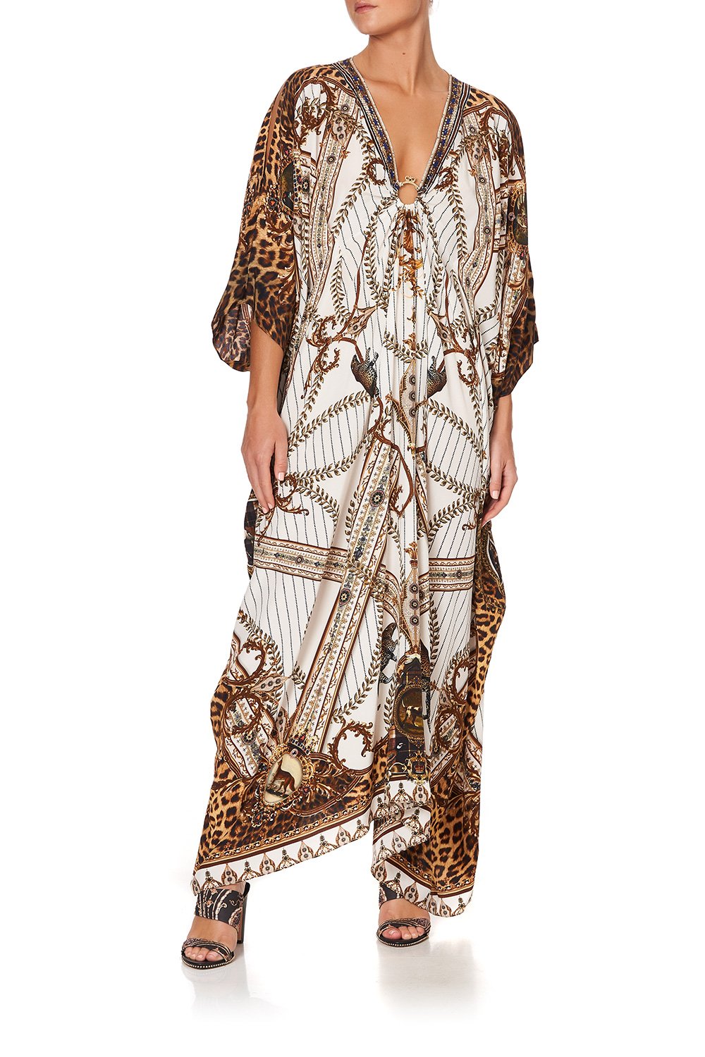 SPLIT SLEEVE KAFTAN WITH HARDWARE MIND YOUR MANOR