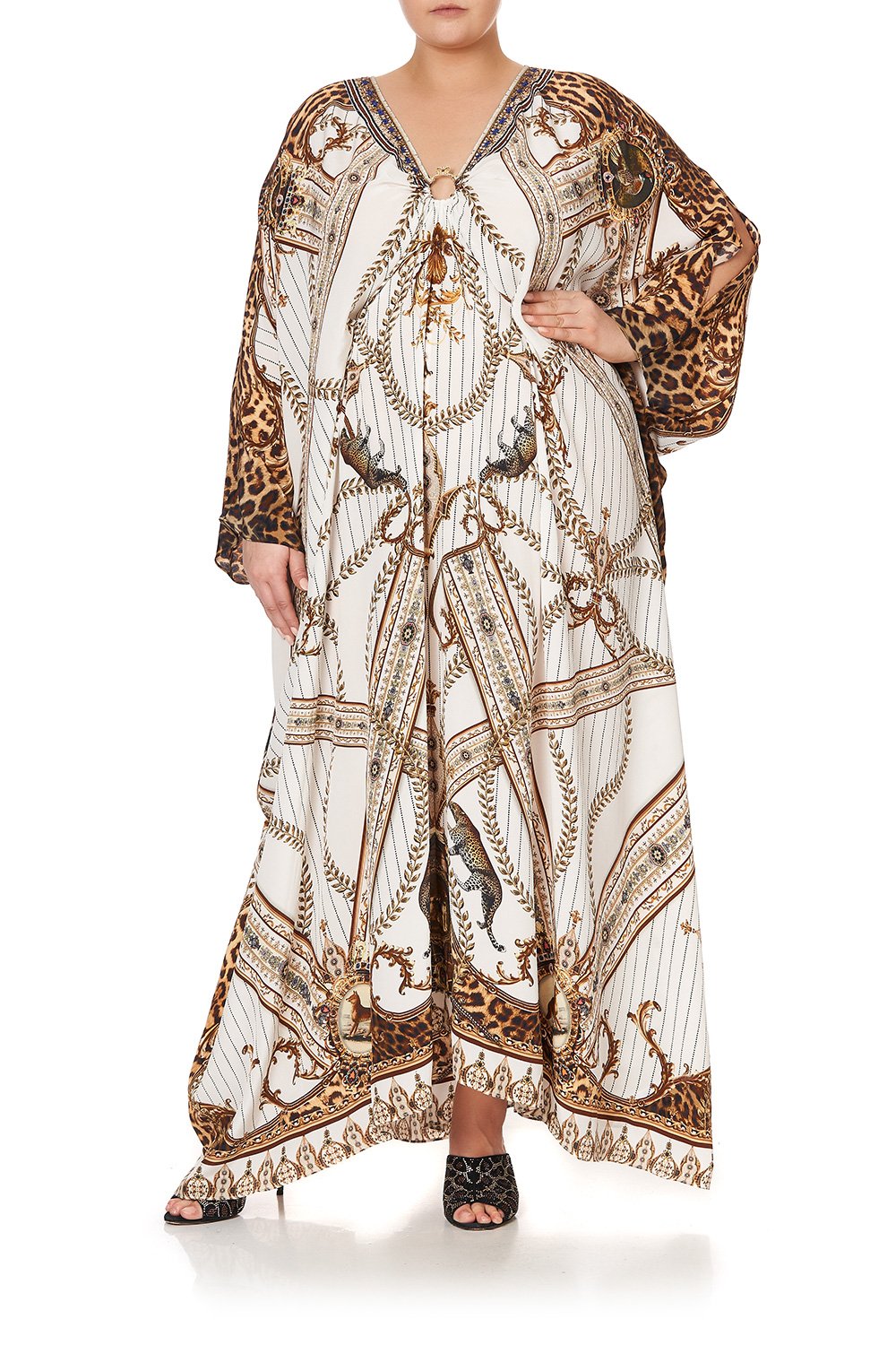 SPLIT SLEEVE KAFTAN WITH HARDWARE MIND YOUR MANOR