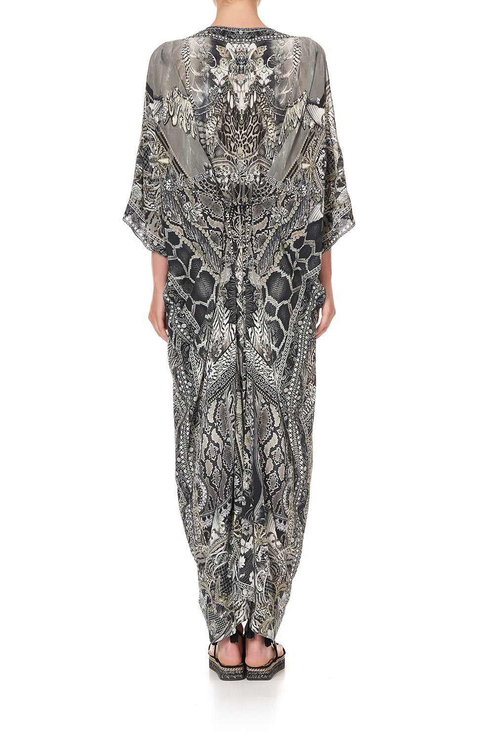 SPLIT SLEEVE KAFTAN WITH HARDWARE ONE TRIBE
