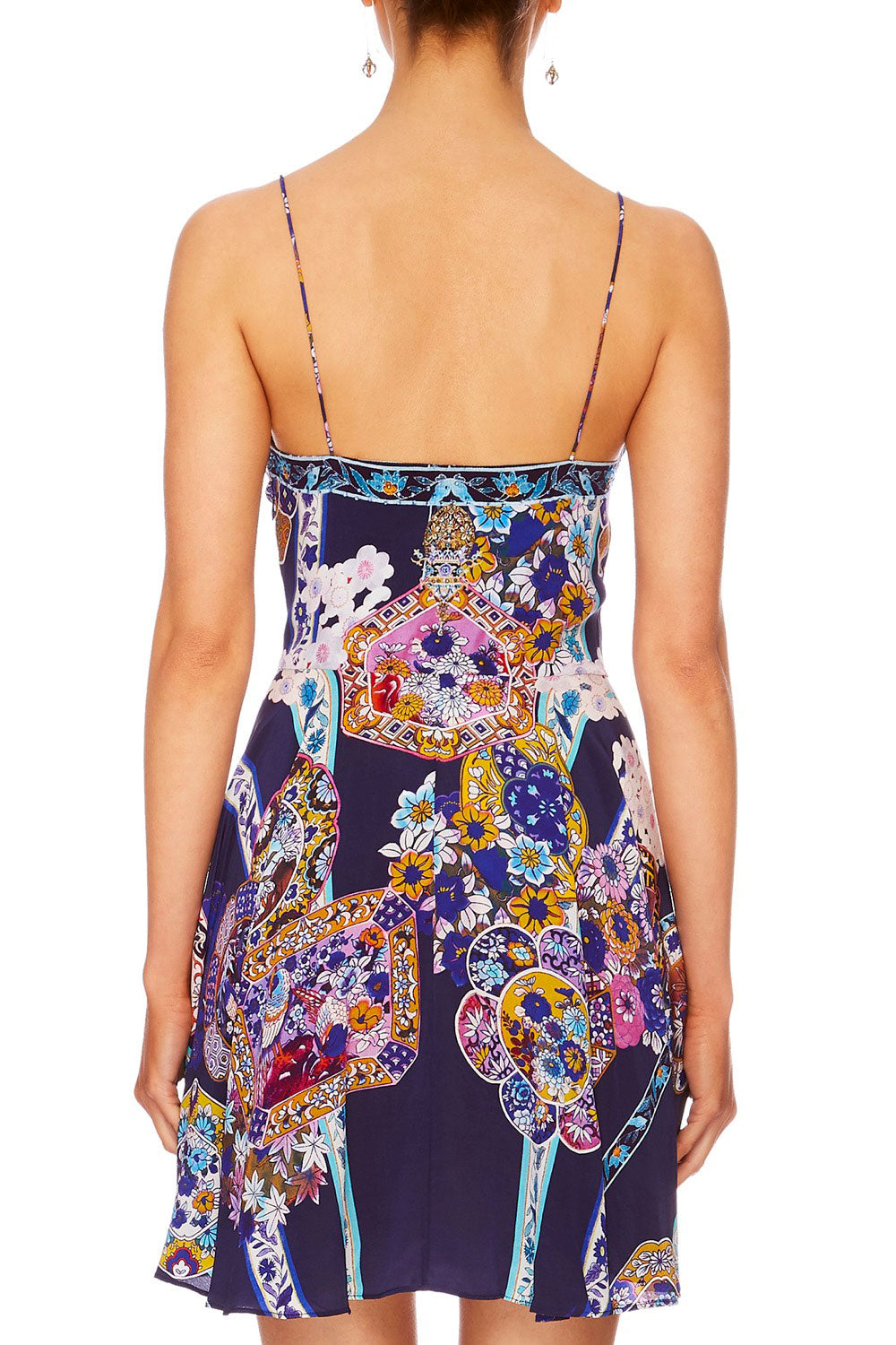 STAR GAZER SHORT DRESS W TIE FRONT