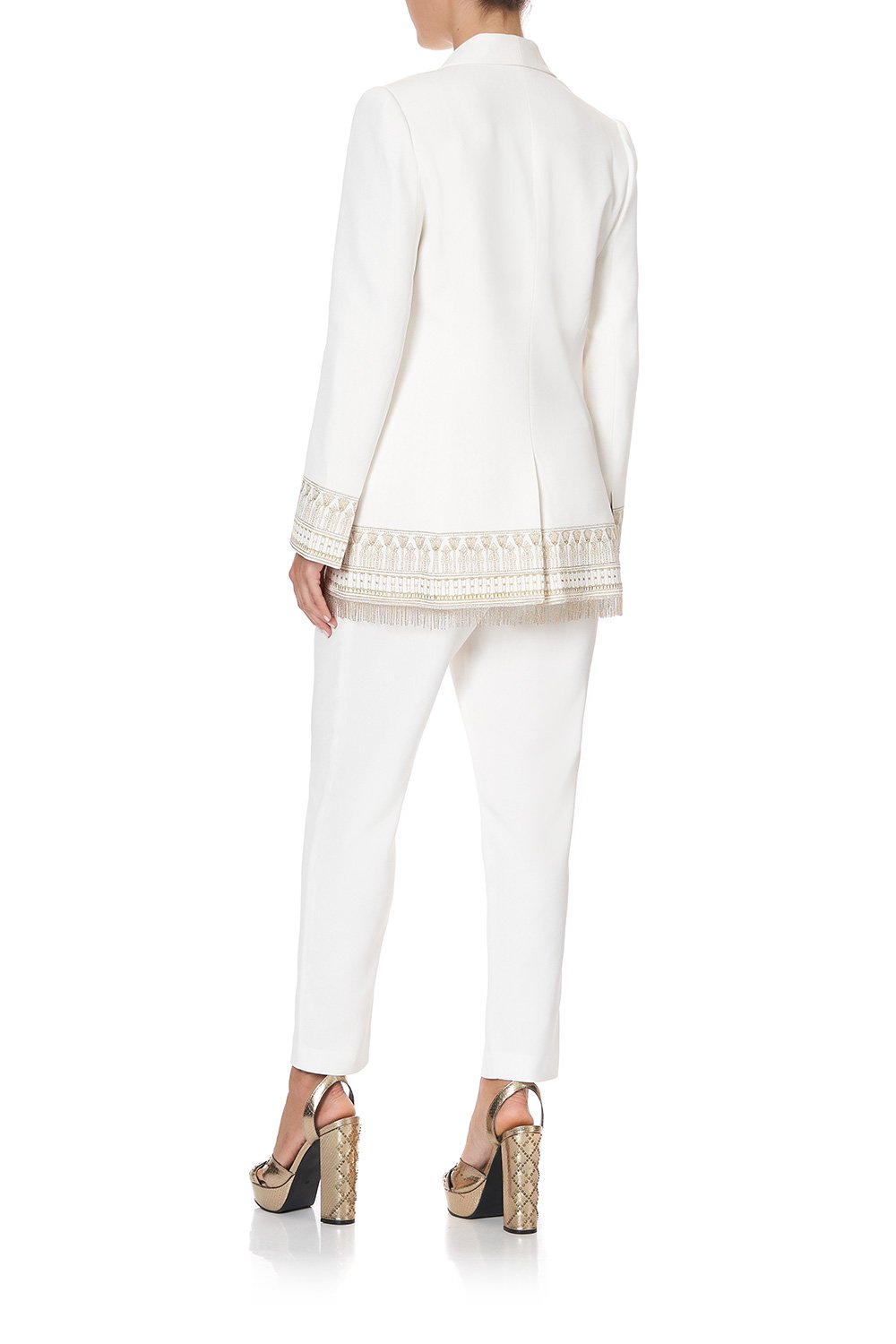 TAILORED MID LENGTH JACKET THE QUEENS CHAMBER