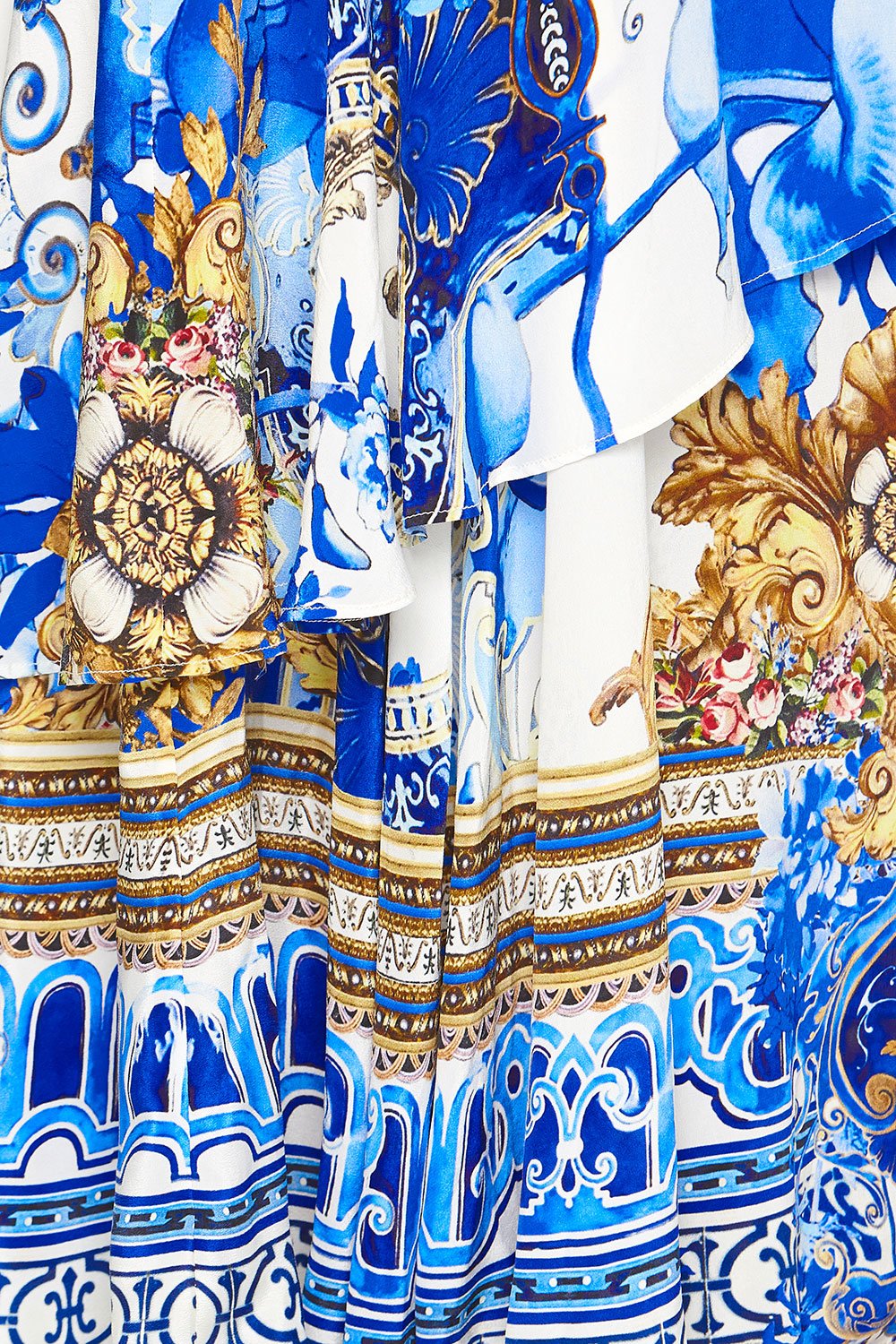 TIE FRONT MAXI WITH SPLIT SAINT GERMAINE