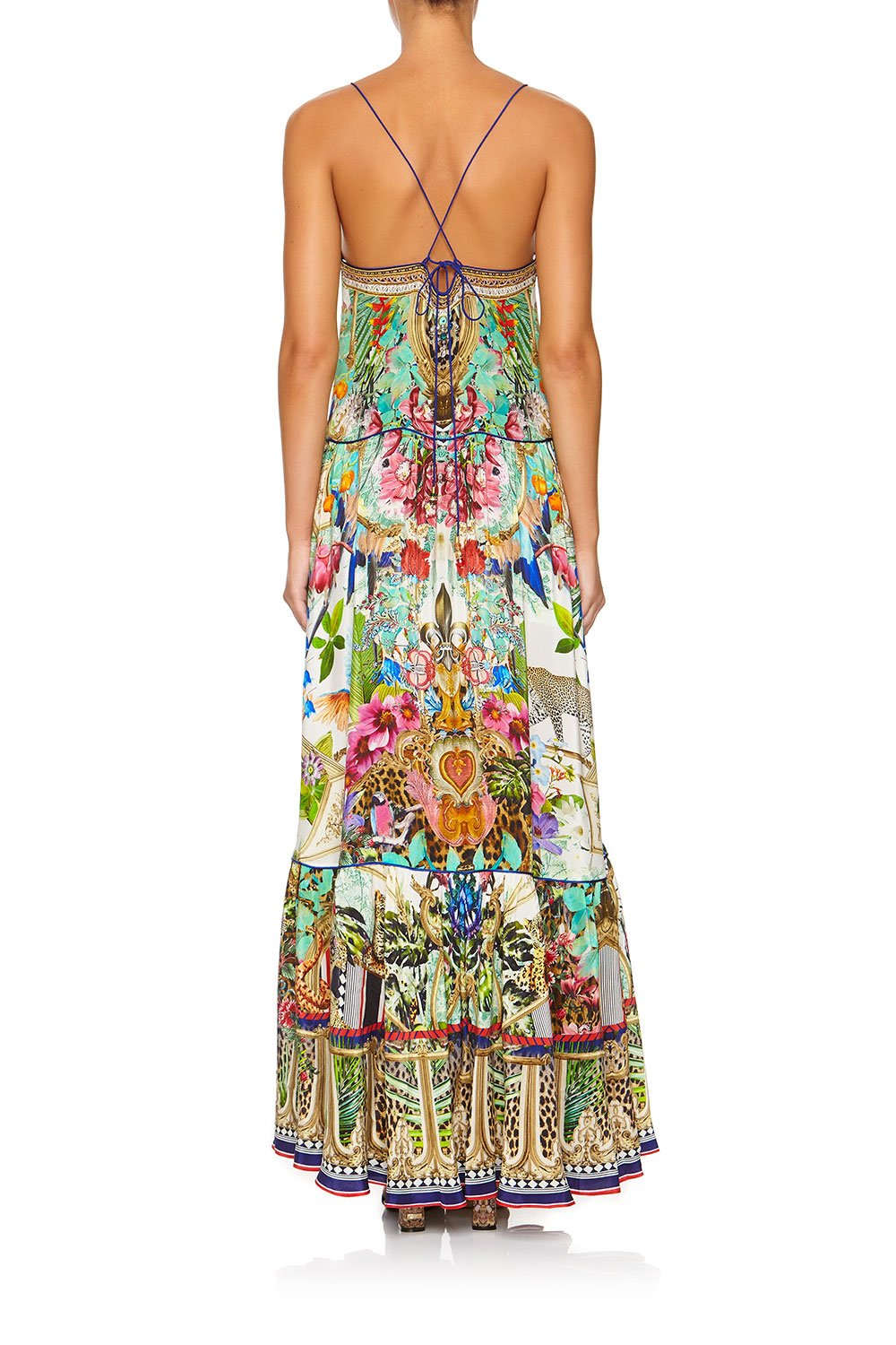 CAMILLA U-RING MAXI DRESS CHAMPAGNE COAST