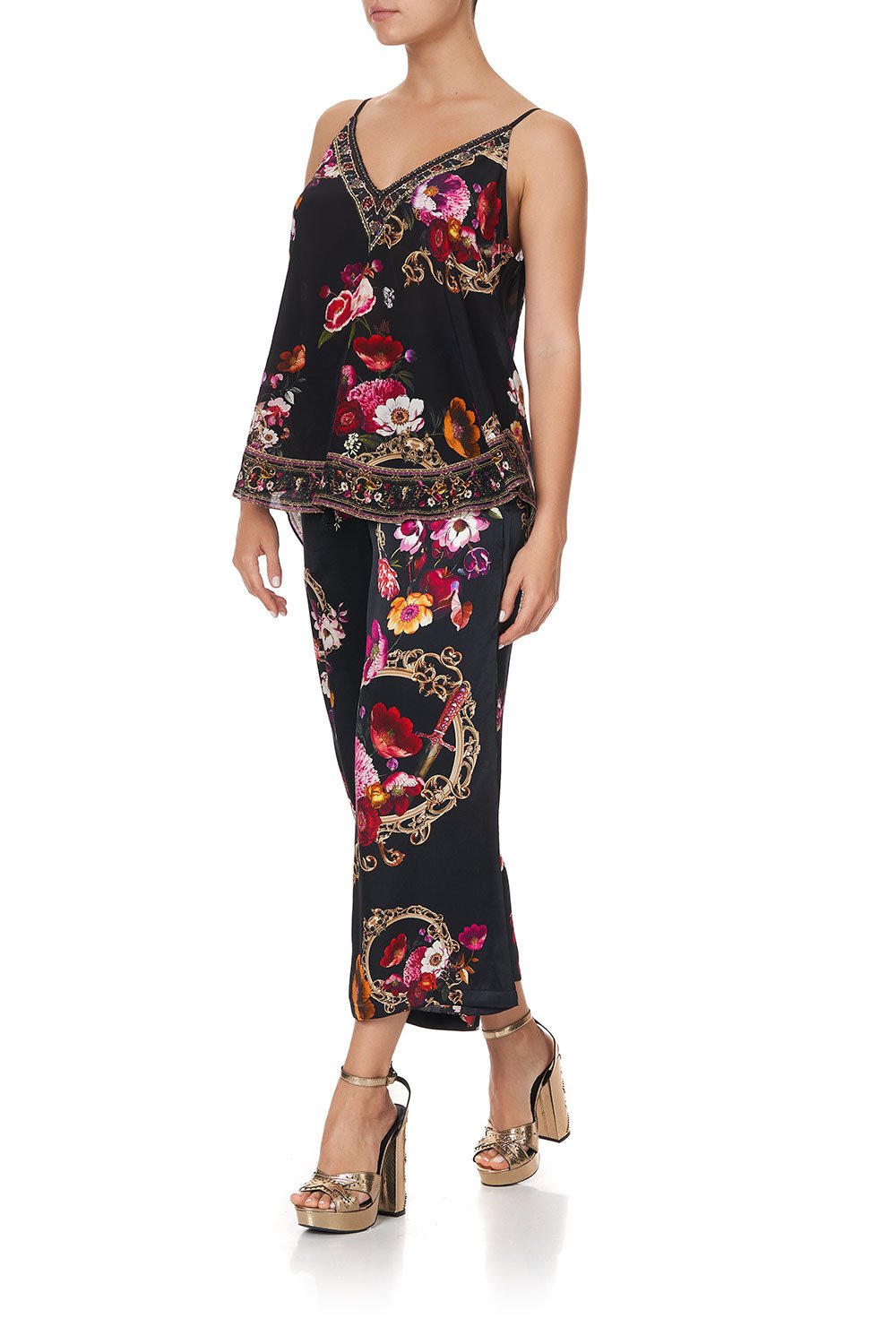 V NECK CAMI MIRROR MIRROR