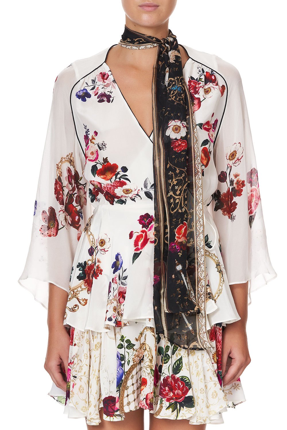 WRAP TOP WITH NECK TIE FAIRY GODMOTHER