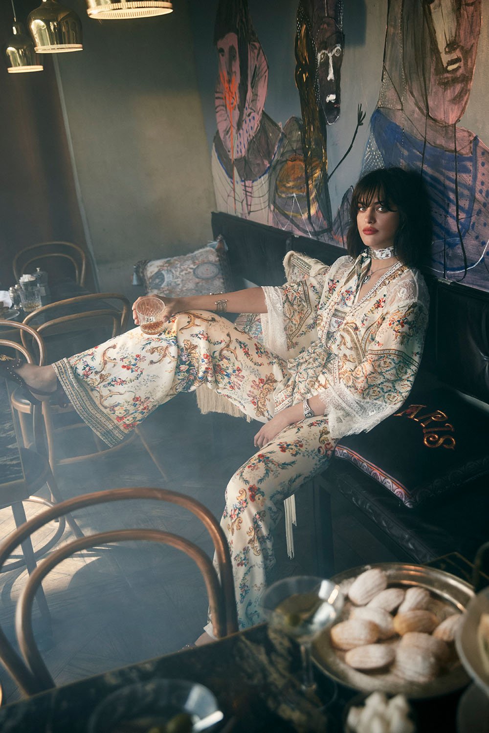 KNITTED TROUSER OLYMPE ODE