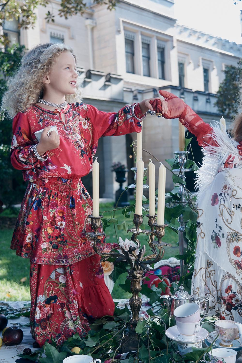 INFANTS RELAXED SHIRRED WAIST DRESS BEAUTIFUL BEINGS