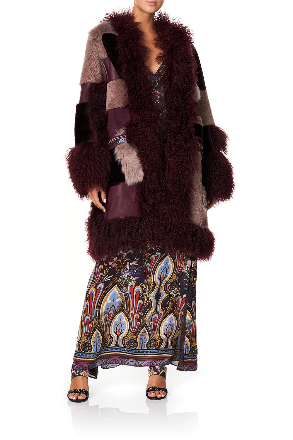 PATCHWORK COAT WILD FLOWER