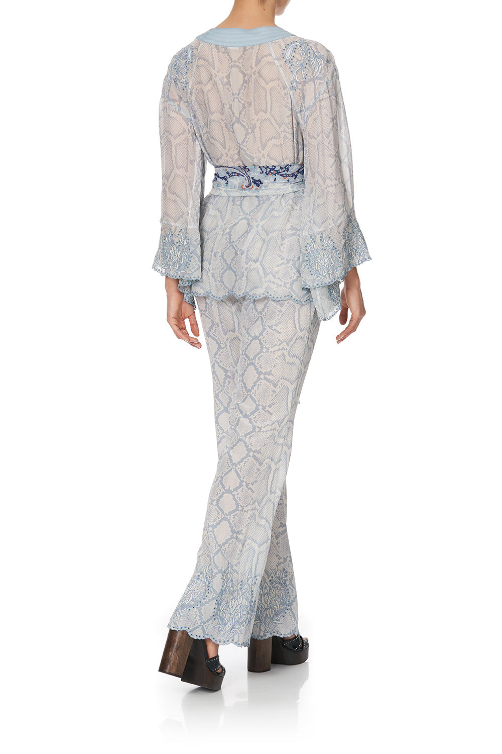 KIMONO WITH SHOULDER INSERTS BUSH DIAMOND