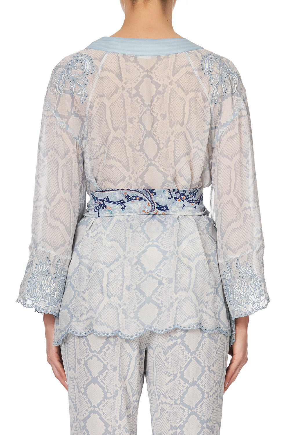 KIMONO WITH SHOULDER INSERTS BUSH DIAMOND