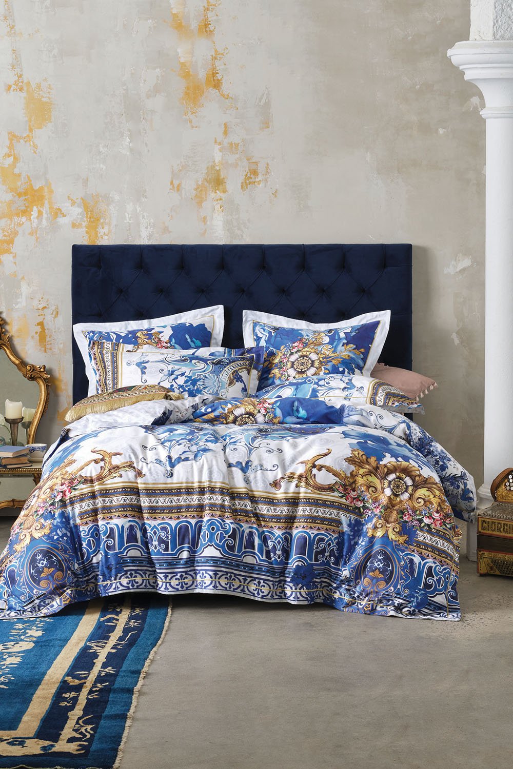 KING BED QUILT COVER SET SAINT GERMAINE