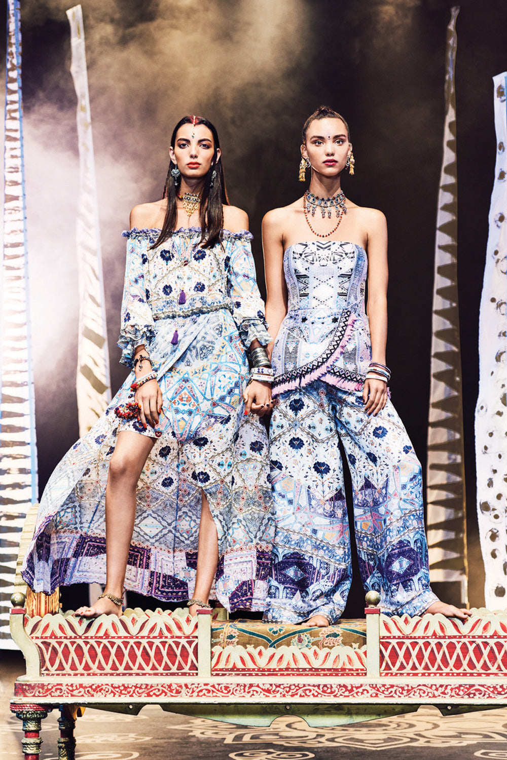 TALES OF TATIANA LOUNGE TROUSER W TIE WAIST