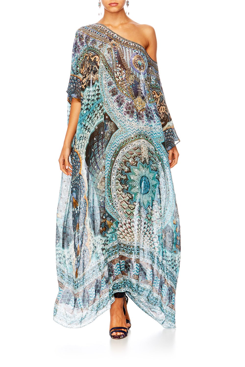 TURN ON THE CHARM ROUND NECK KAFTAN