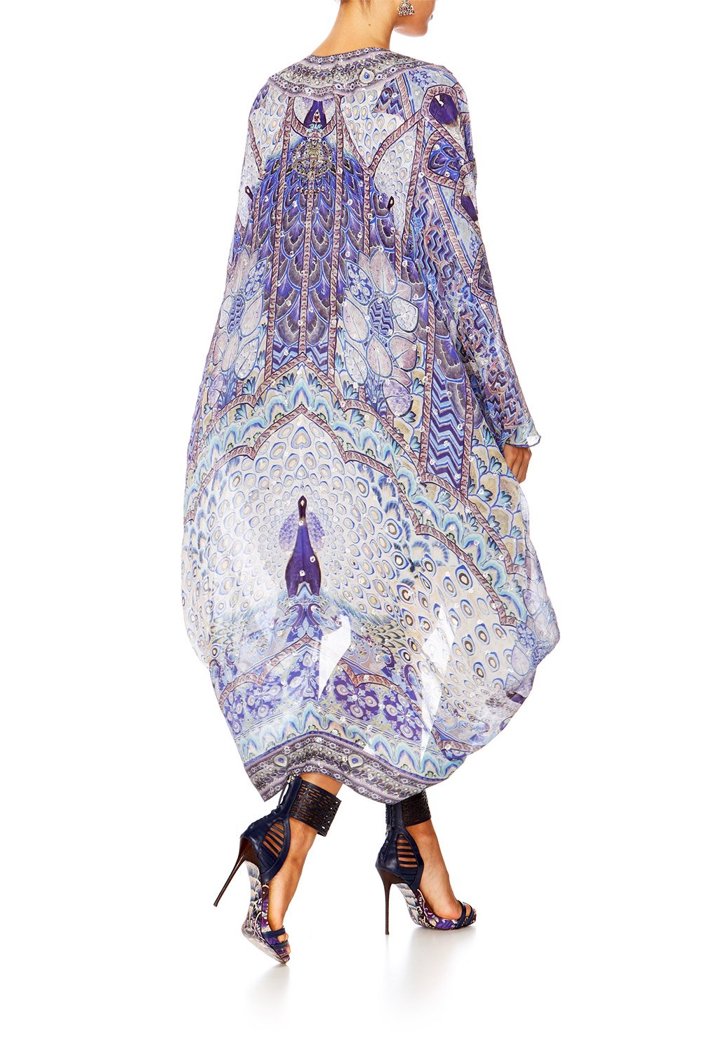 CAMILLA WINGS TO FLY LONG SLEEVE SHORT CAPE