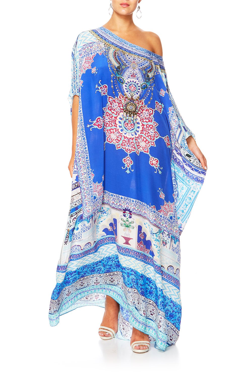 STRENGTH IN RAYS ROUND NECK KAFTAN