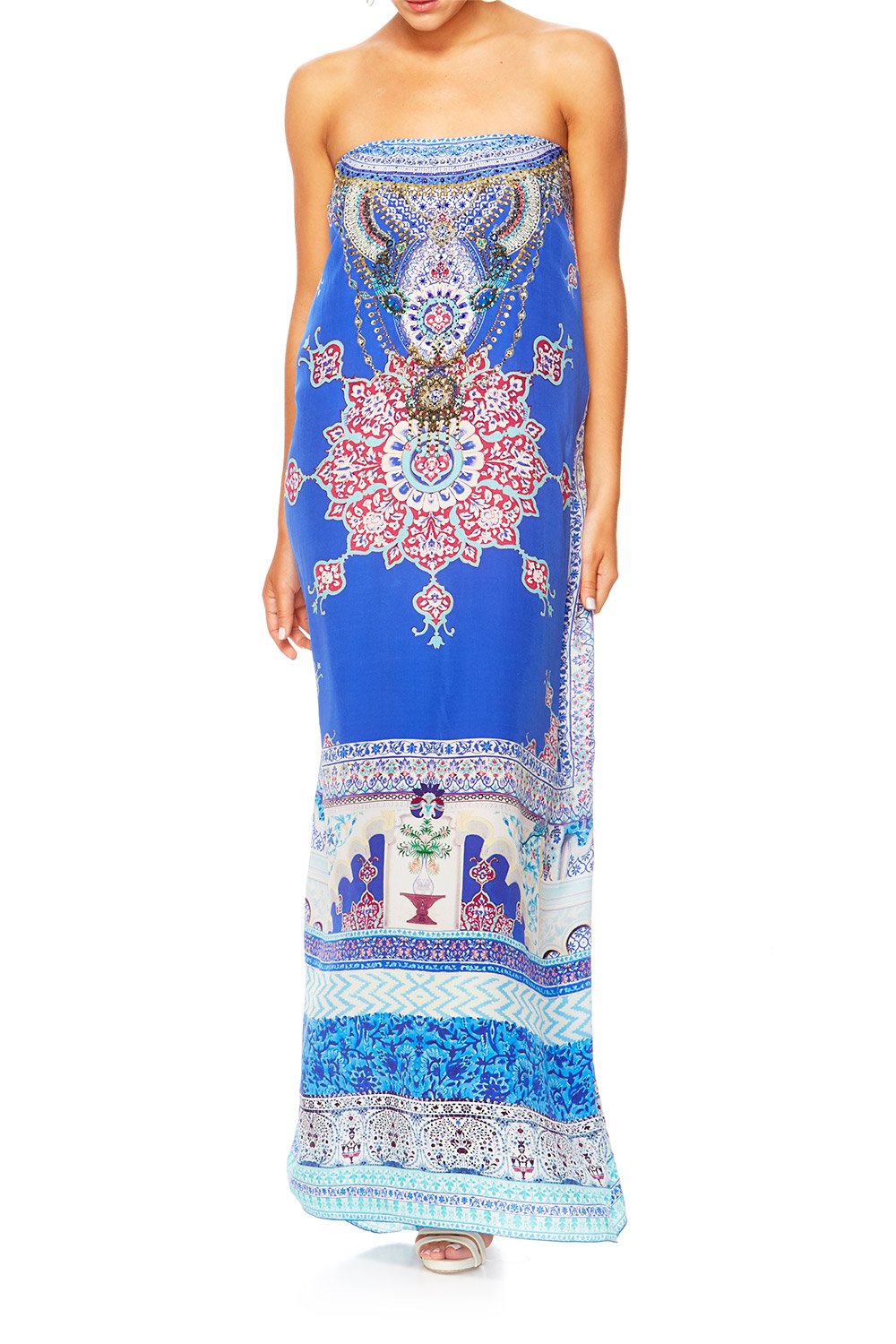 STRENGTH IN RAYS ROUND NECK KAFTAN