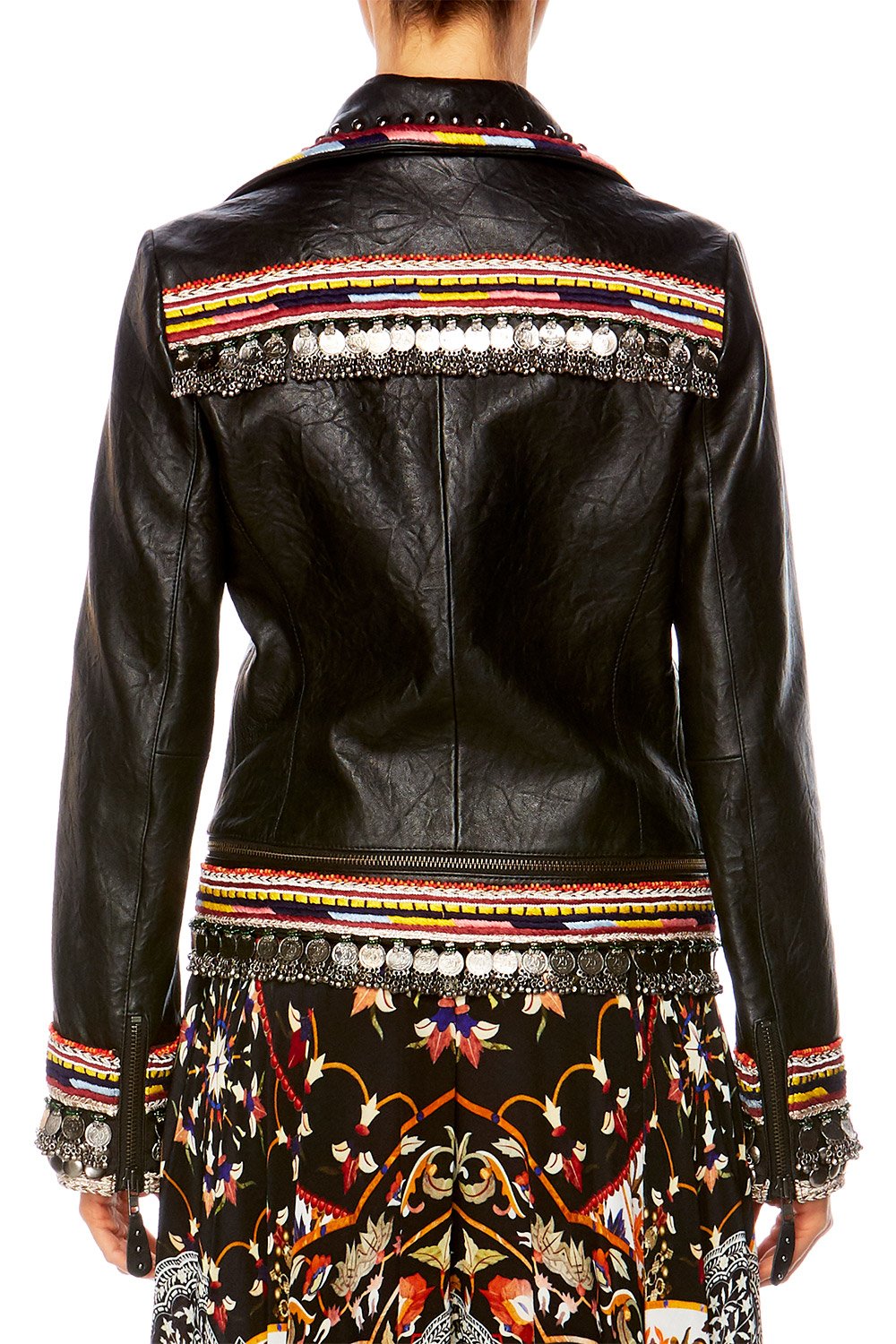 CHAMBER OF REFLECTIONS LEATHER JACKET