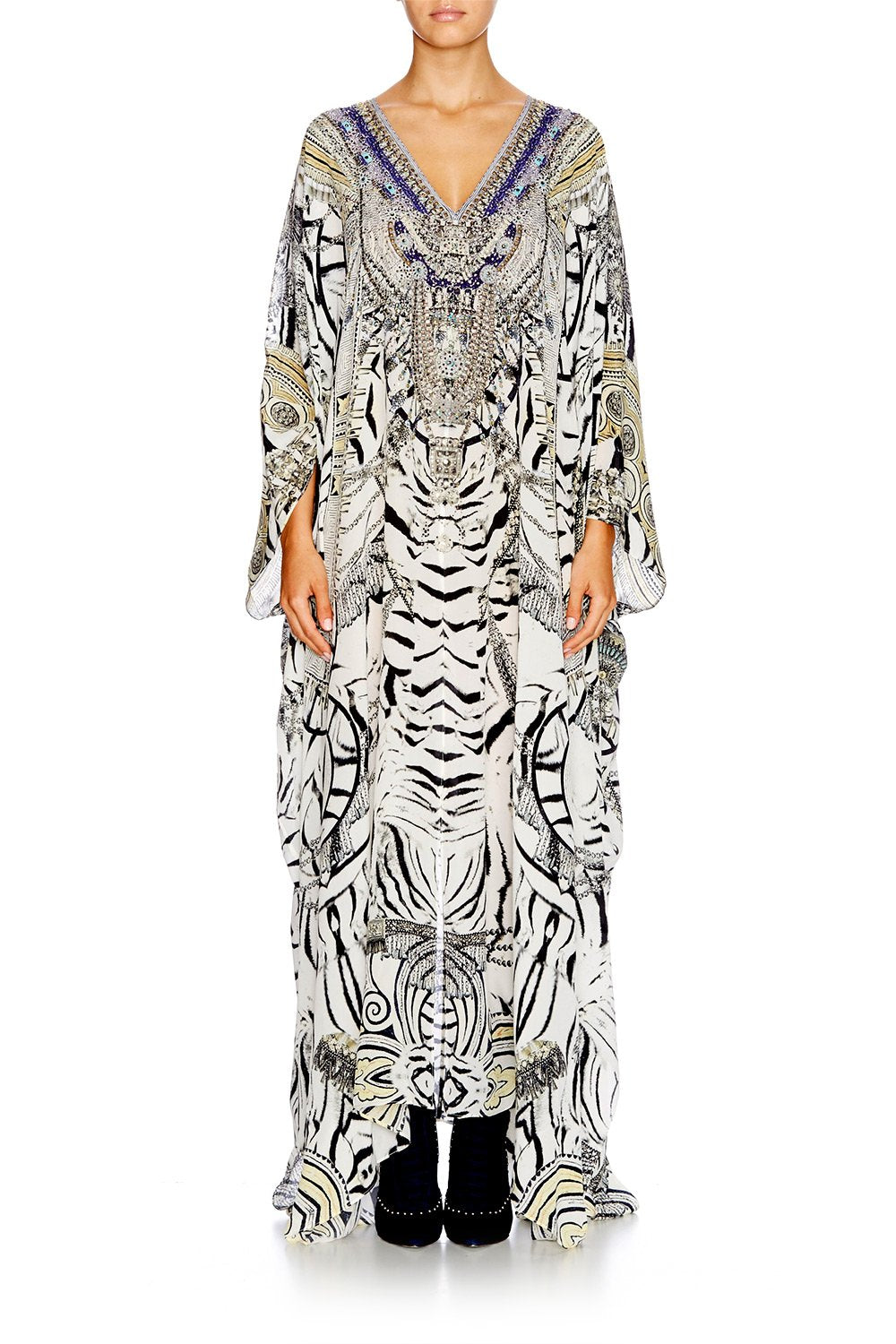 WILD BELLE SPLIT FRONT & SLEEVE KAFTAN