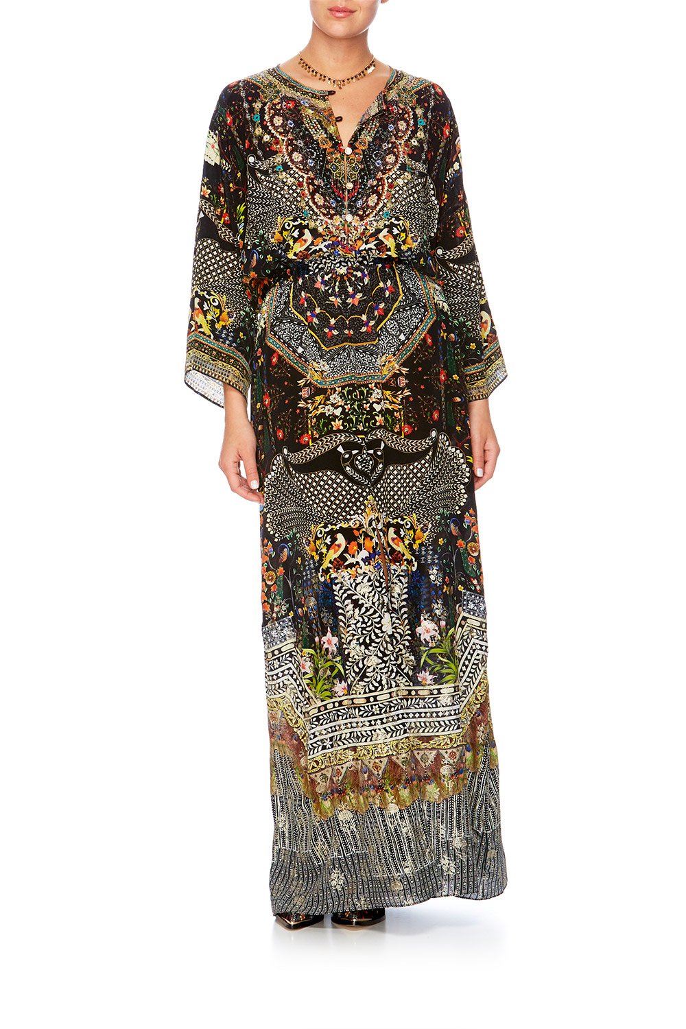 BEHIND CLOSED DOORS SPLIT POCKET DRESS