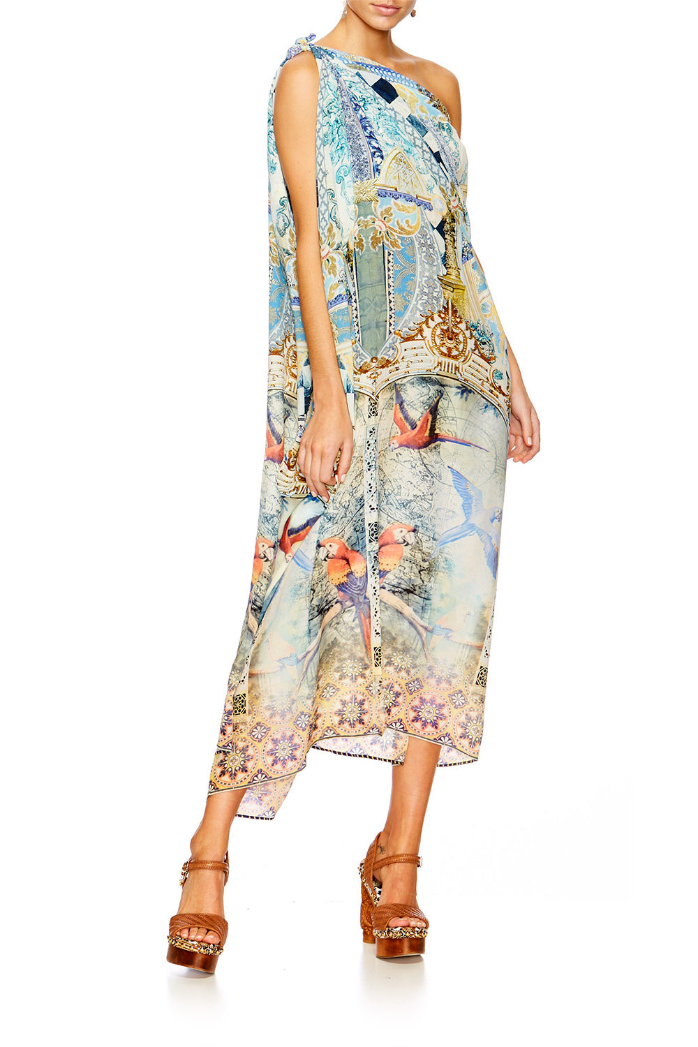 LOVERS DREAM ROUND NECK KAFTAN