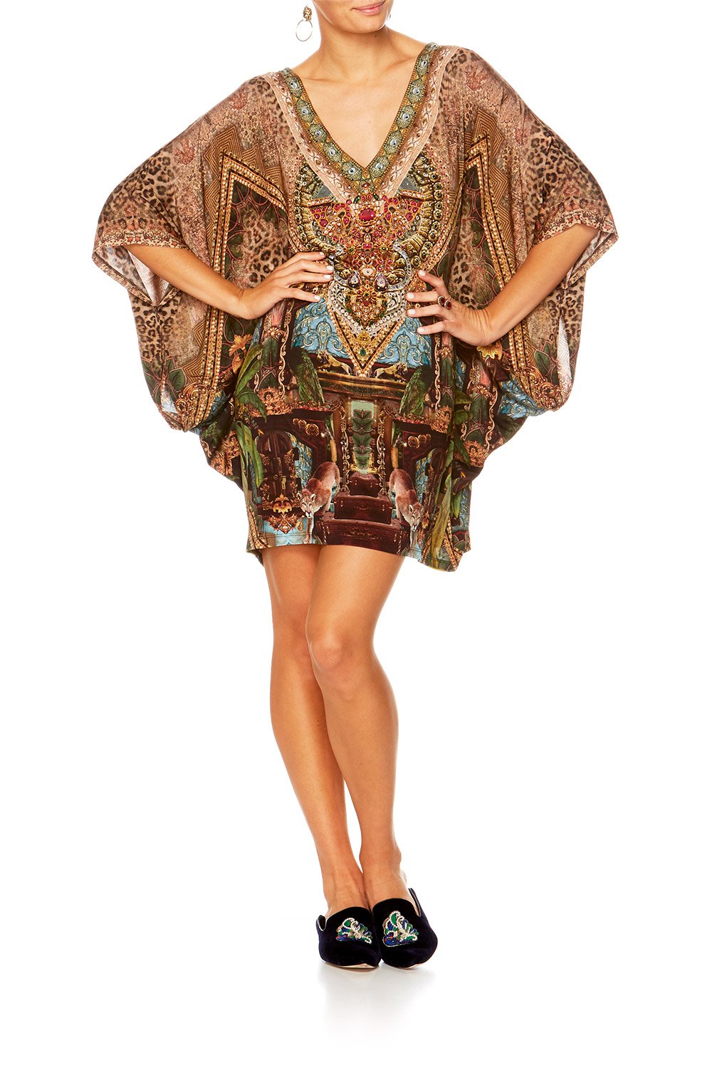 THE GYPSY LOUNGE BAT SLEEVE DRESS