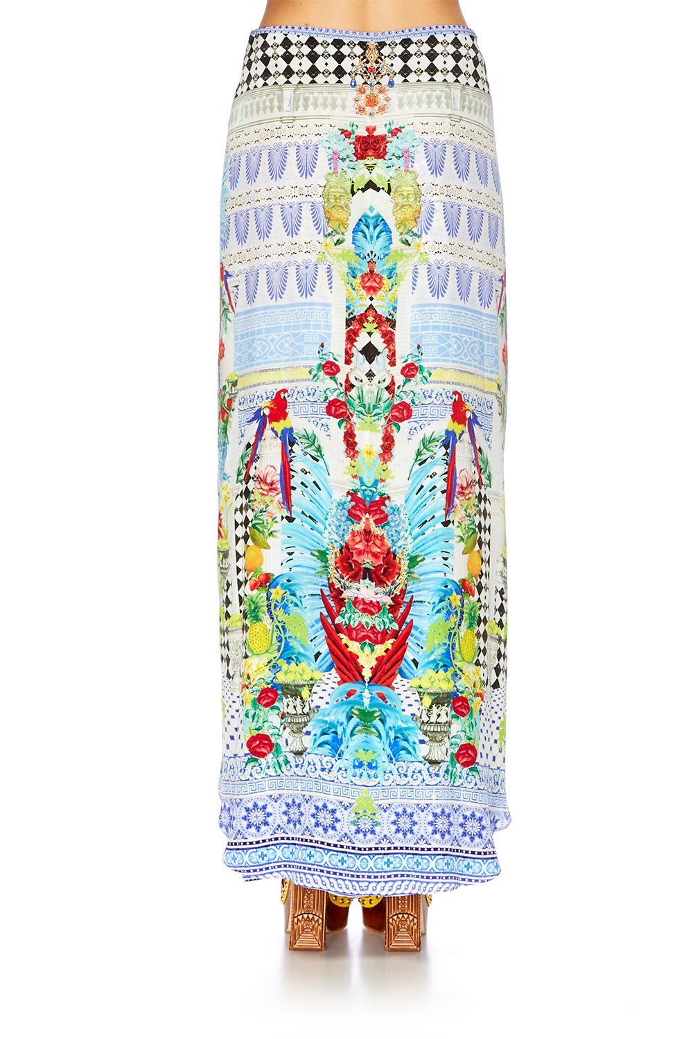 MASKING MADNESS LOOSE TROUSER WITH TIE FRONT