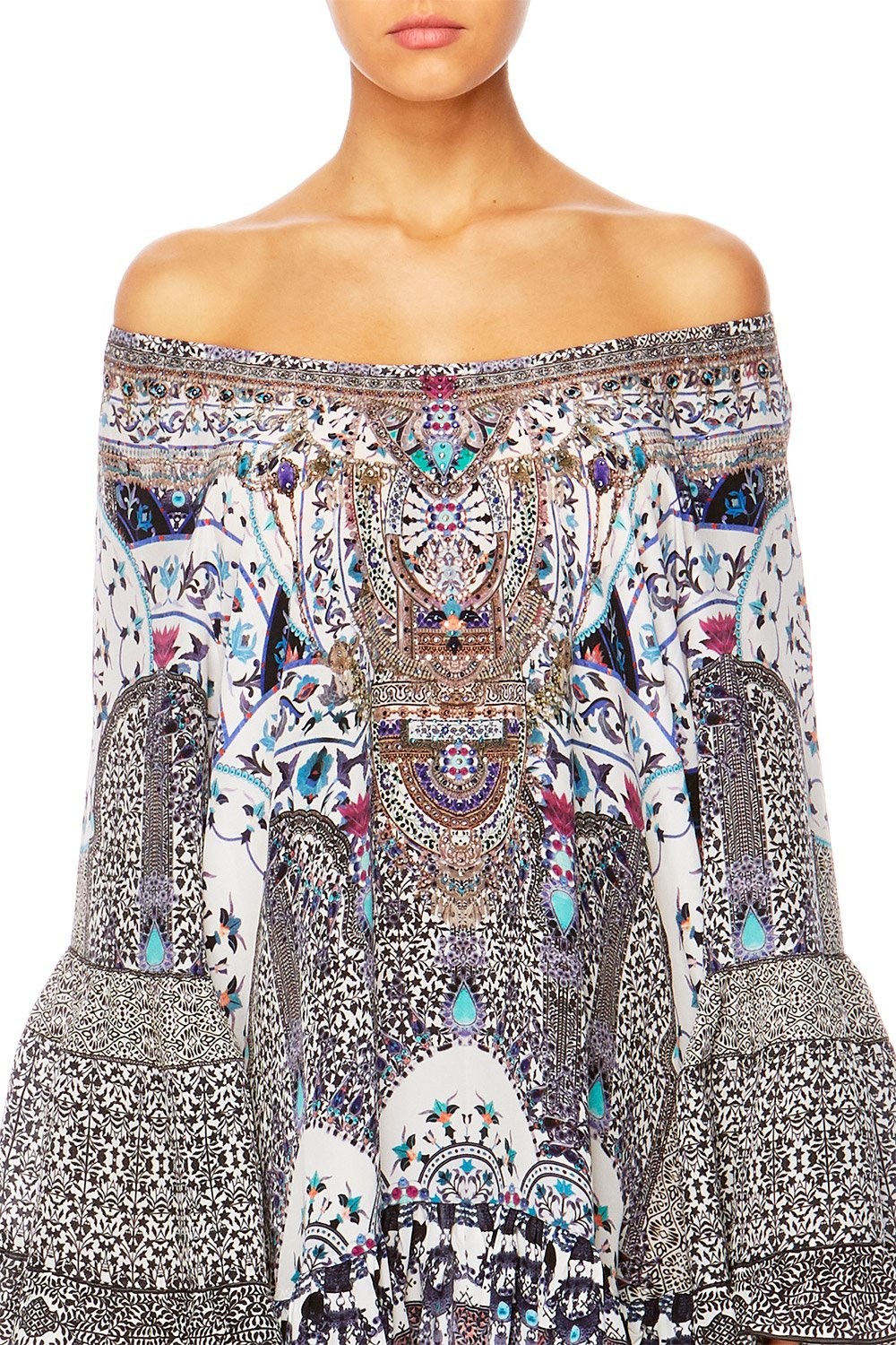 IN THE CONSTELLATIONS A LINE FRILL DRESS