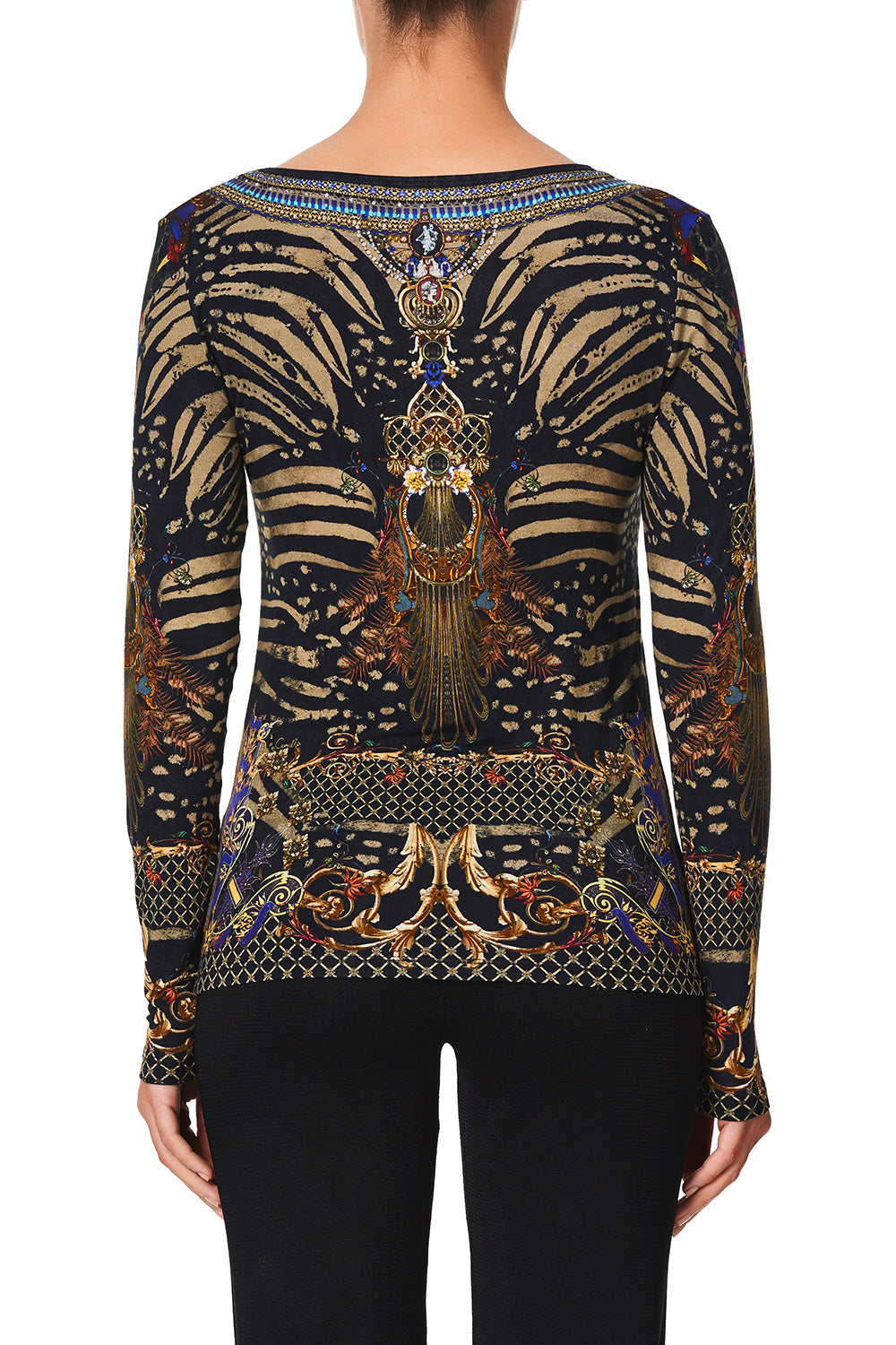 LONG SLEEVE FITTED TOP THE NIGHT WE MET