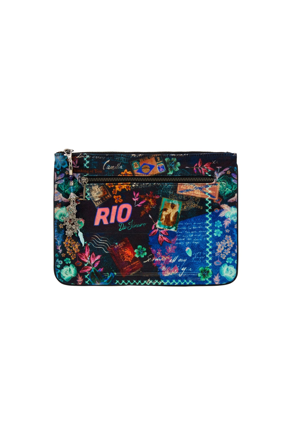 YOUVE GOT MAIL SMALL CANVAS CLUTCH